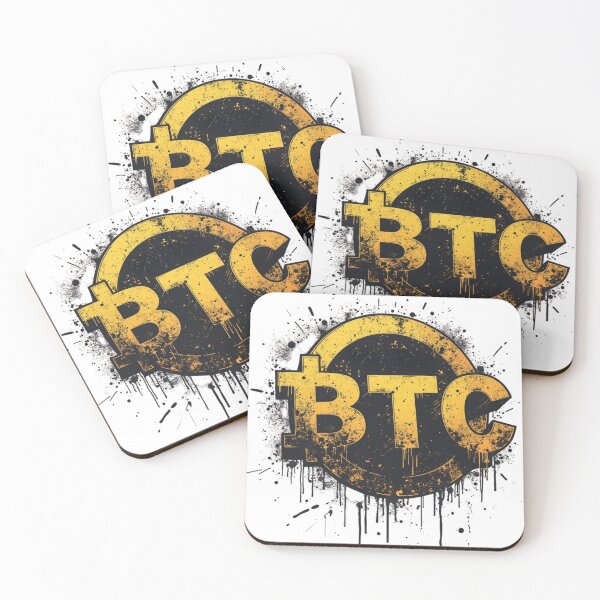 Item preview, BTC "HODL ON" Street Style Tee designed and sold by TrendVoyager.