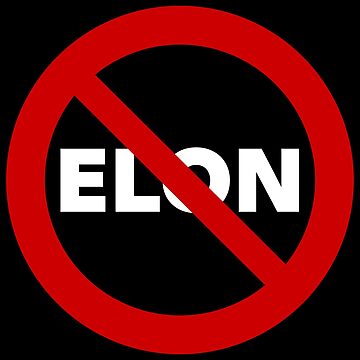Vorschaubild zum Design KEIN ELON! Runder Anti-Elon Musk-Autoaufkleber für Tesla-Besitzer! Sticker von MiaSky Fox
