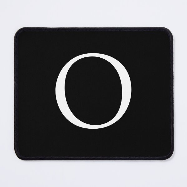 Item preview, Capital Letter O - Stylish Serif Font (White) designed and sold by STUDIO-72.