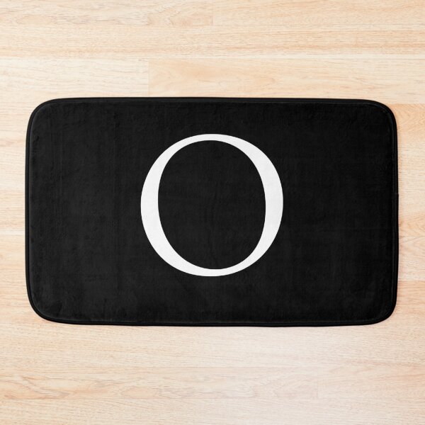 Item preview, Capital Letter O - Stylish Serif Font (White) designed and sold by STUDIO-72.