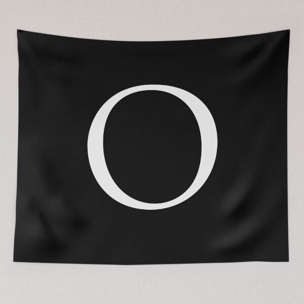 Item preview, Capital Letter O - Stylish Serif Font (White) designed and sold by STUDIO-72.