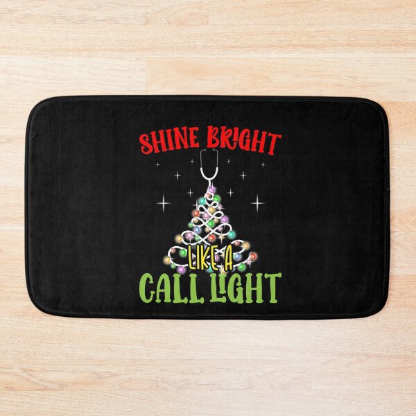 Item preview, Shine Bright Like A Call Light Nurse Nursing Xmas Lights designed and sold by Dressed For  Duty.
