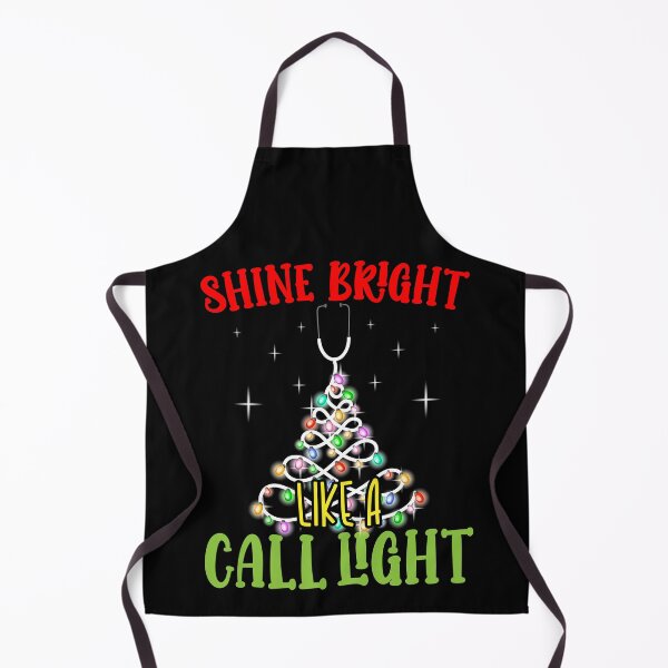 Item preview, Shine Bright Like A Call Light Nurse Nursing Xmas Lights designed and sold by Dressed For Duty.