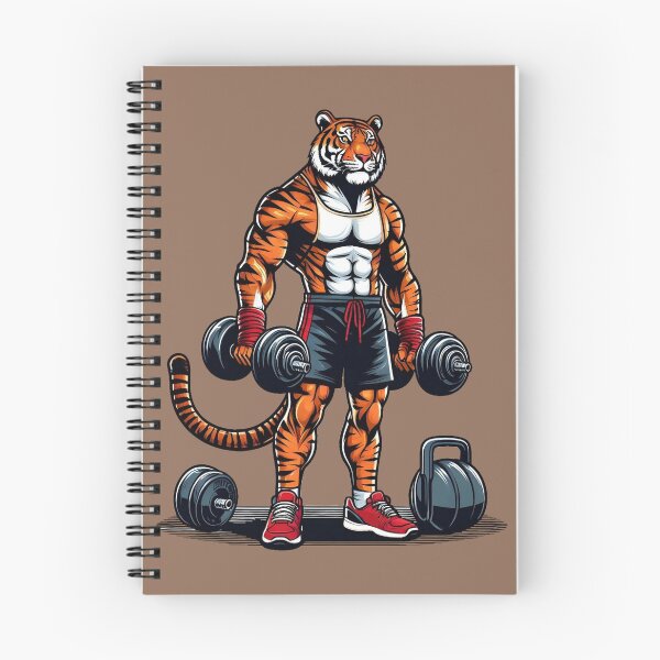 Artikelvorschau, Mächtiger Tiger-Bodybuilder entworfen und verkauft von PierreAlbijanic.