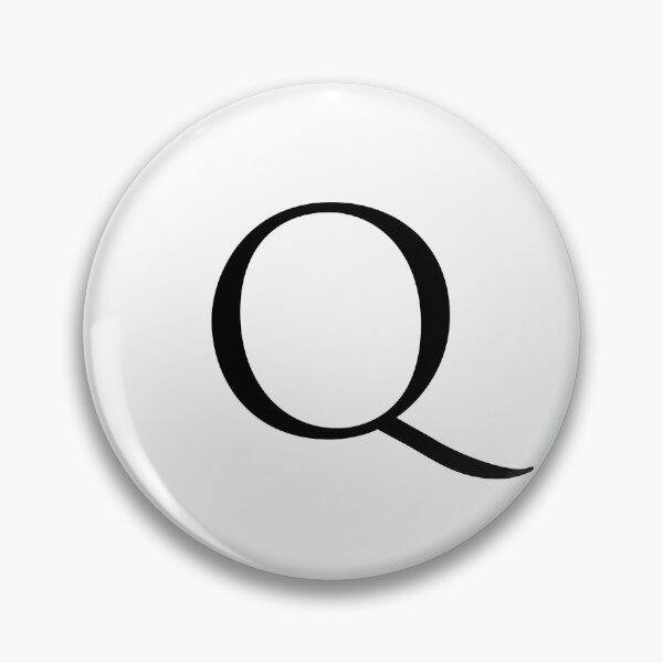 Item preview, Capital Letter Q - Stylish Serif Font (Black) designed and sold by STUDIO-72.