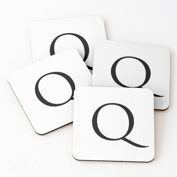 Item preview, Capital Letter Q - Stylish Serif Font (Black) designed and sold by STUDIO-72.