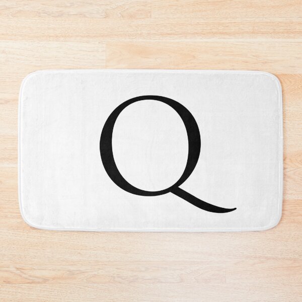 Item preview, Capital Letter Q - Stylish Serif Font (Black) designed and sold by STUDIO-72.