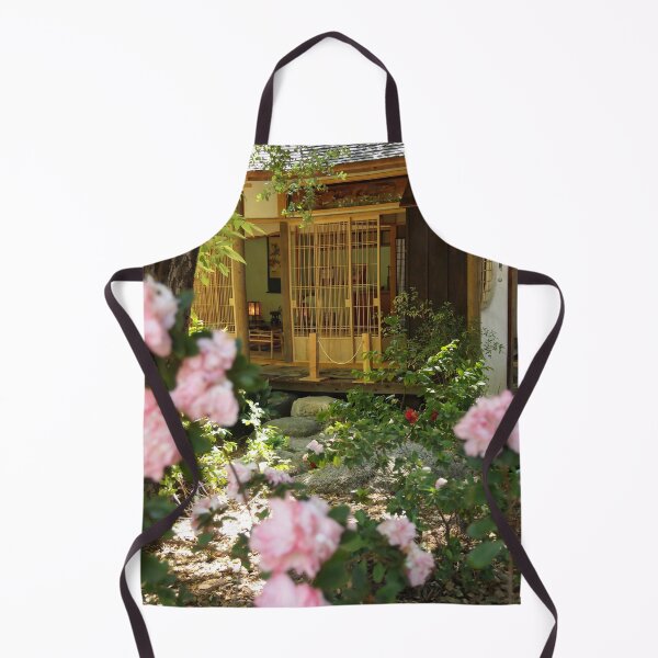 Item preview, Japanese Tea House with Roses designed and sold by Douglas E. Welch Design and Photography.