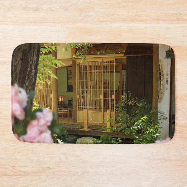 Item preview, Japanese Tea House with Roses designed and sold by Douglas E. Welch Design and Photography.