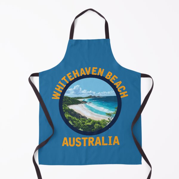 Item preview, Whitehaven Beach - Australia (with Orange Lettering) designed and sold by VelvetRoom.