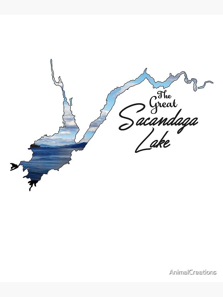 "The Great Sacandaga Lake, NY" Poster for Sale by AnimalCreations