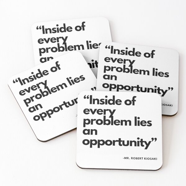 Item preview, Copy of Robert Kiosaki Quote #3 designed and sold by PinselArts.