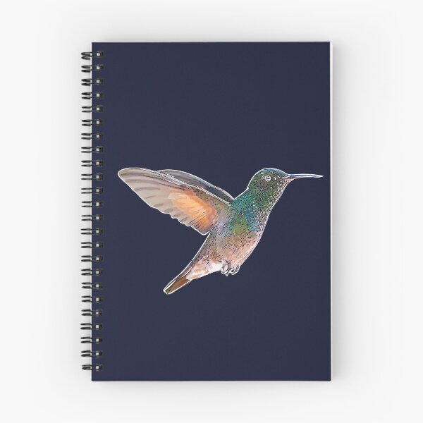 Item preview, Berylline Hummingbird White Alternate Design designed and sold by designsasstultd.