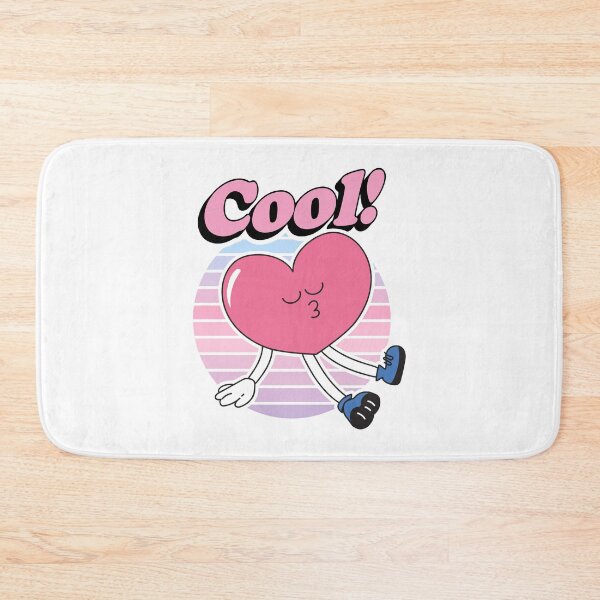 Item preview, Cool! Pink Heart's Pastel Kiss Of White And Blue designed and sold by SplashTastic.