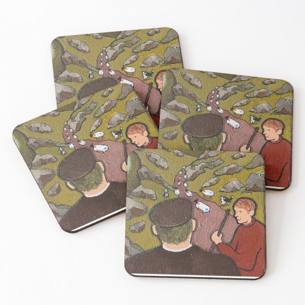 Item preview, "Bringing home the sheep" designed and sold by Echoes of Ireland.