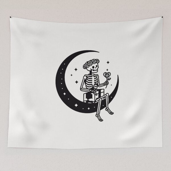 Item preview, Skeleton with love, cute designed and sold by ATOTI.