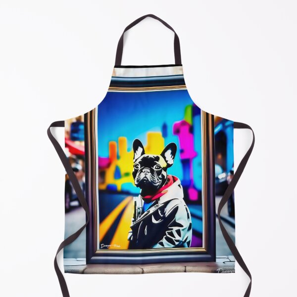 Item preview, Urban graffiti street art French Bulldog designed and sold by Drone-tees.