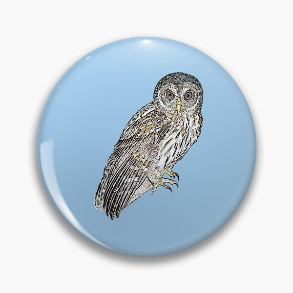 Item preview, Mottled Owl Black Alternate Design  designed and sold by designsasstultd.