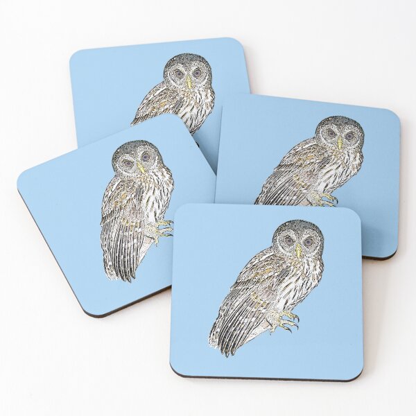 Item preview, Mottled Owl Black Alternate Design  designed and sold by designsasstultd.