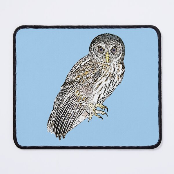 Item preview, Mottled Owl Black Alternate Design  designed and sold by designsasstultd.