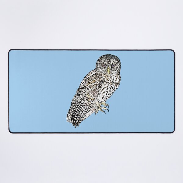 Item preview, Mottled Owl Black Alternate Design  designed and sold by designsasstultd.