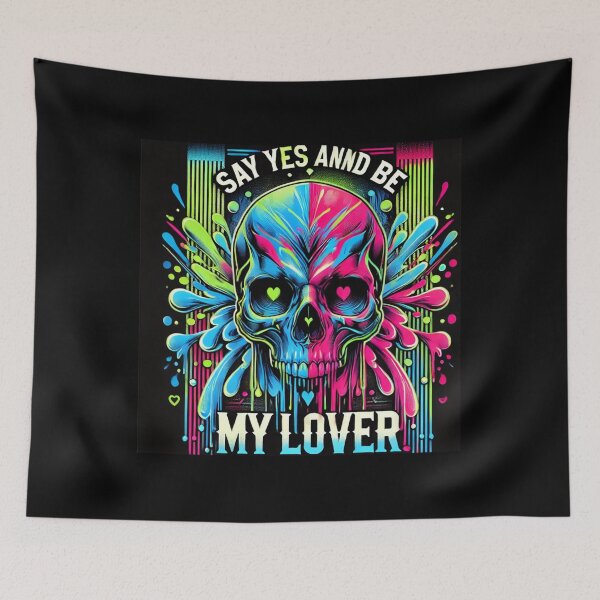 Item preview, Skeleton with love-cute designed and sold by ATOTI.