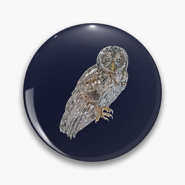 Item preview, Mottled Owl White Alternate Design  designed and sold by designsasstultd.