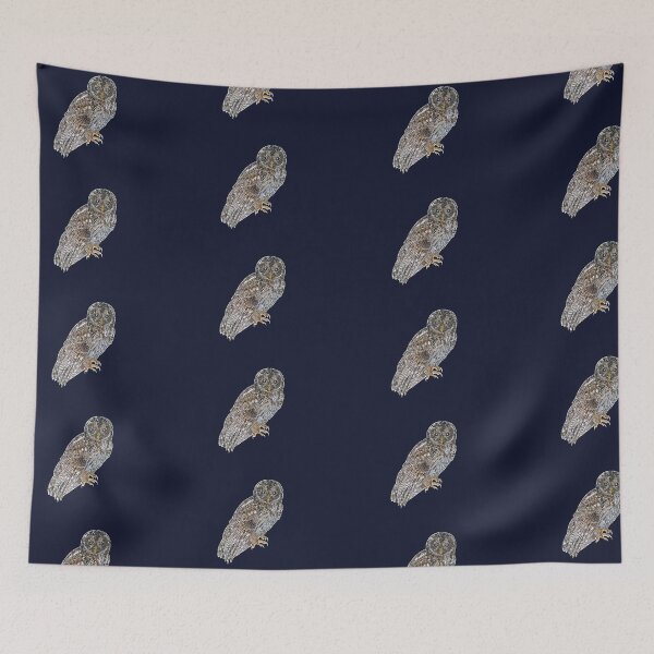 Item preview, Mottled Owl White Alternate Design  designed and sold by designsasstultd.