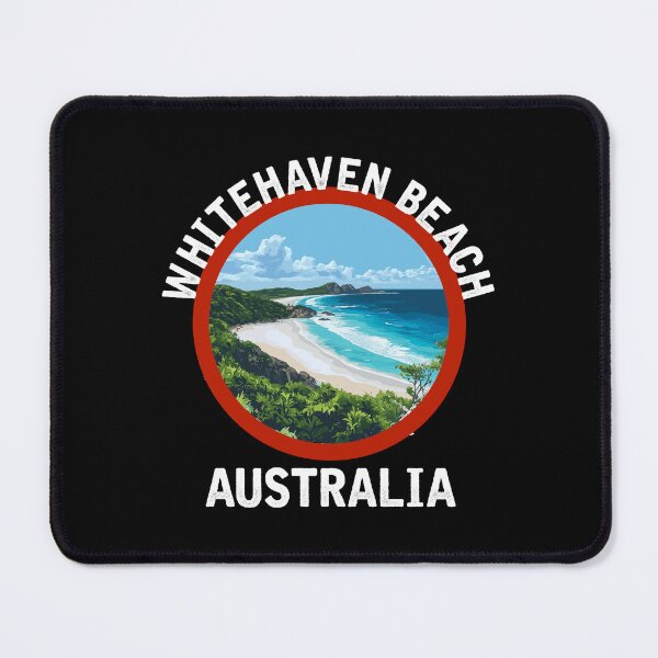 Item preview, Whitehaven Beach - Australia (with White Lettering) designed and sold by VelvetRoom.