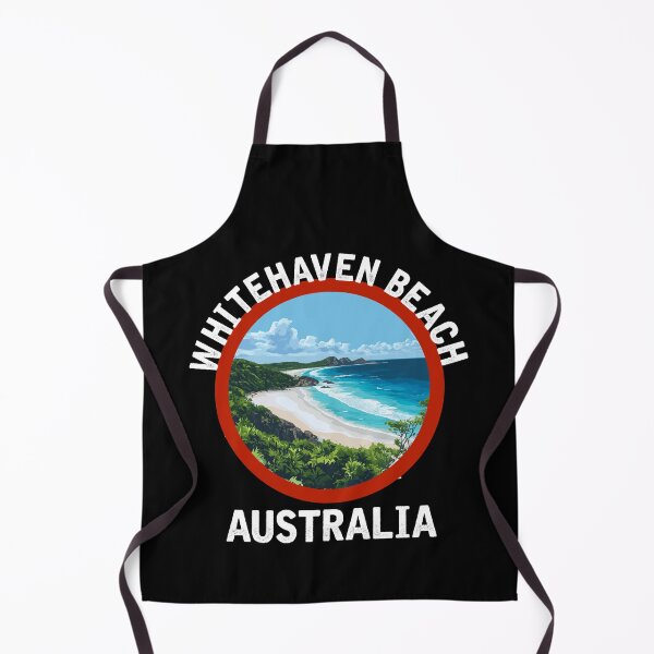 Item preview, Whitehaven Beach - Australia (with White Lettering) designed and sold by VelvetRoom.