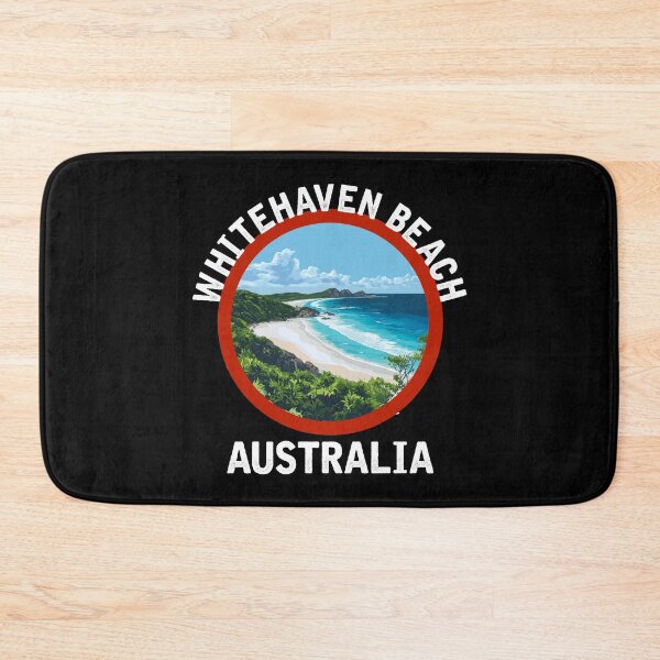 Item preview, Whitehaven Beach - Australia (with White Lettering) designed and sold by VelvetRoom.