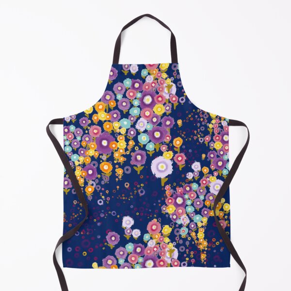 Item preview, Vibrant Flower Field Illustration - Colorful Floral Landscape Artwork designed and sold by Pandositive.