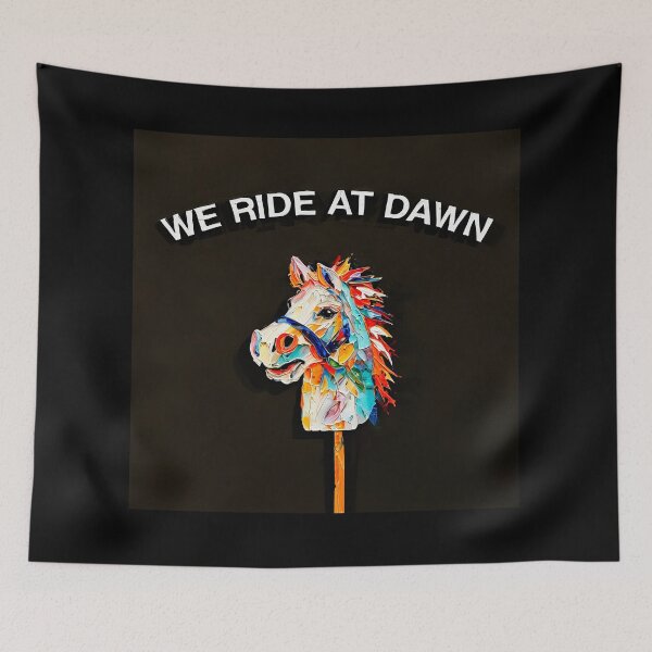 Item preview, Stick Pony Riders Unite designed and sold by PopCultureArtShop.