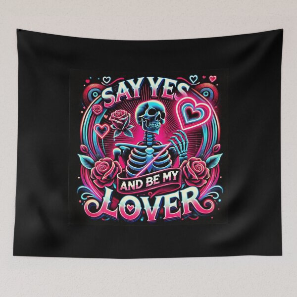 Item preview, Skeleton with love-cute designed and sold by ATOTI.