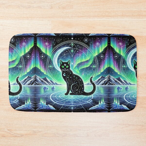 Item preview, Nyx the Beloved Black Cat: Celestial Guardian designed and sold by Meta2Physical.