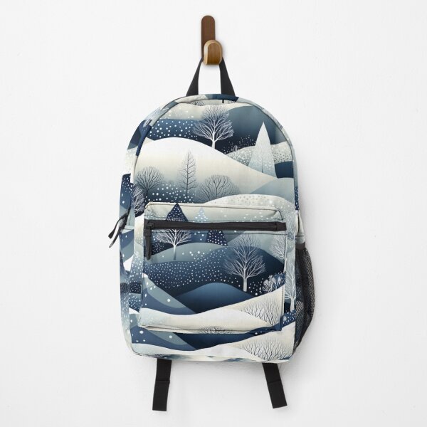 Item preview, Snowy Hills and Trees designed and sold by BNikiDesigns.