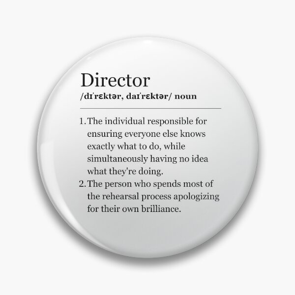 Item preview, Theater Definitions - Director: Funny Theater T-Shirt, Gift for Creative Leaders designed and sold by Varlo.