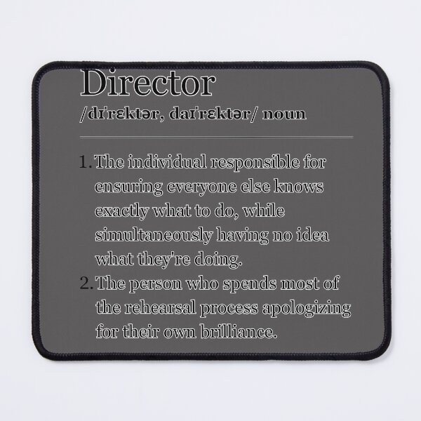 Item preview, Theater Definitions - Director: Funny Theater T-Shirt, Gift for Creative Leaders designed and sold by Varlo.