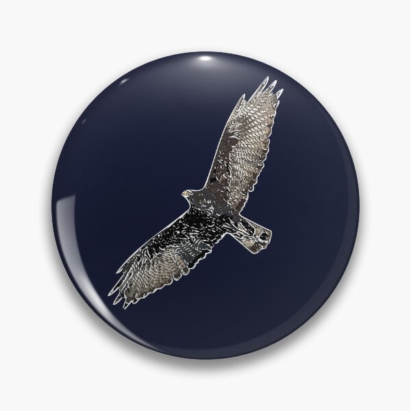 Item preview, Zone-tailed Hawk White Alternate Design  designed and sold by designsasstultd.