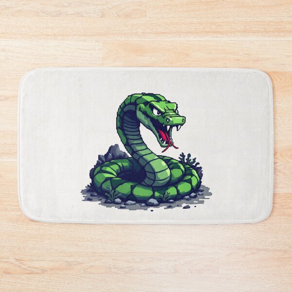 Item preview, Pixel Snake: Striking Stance designed and sold by Jollys-ArtShop.