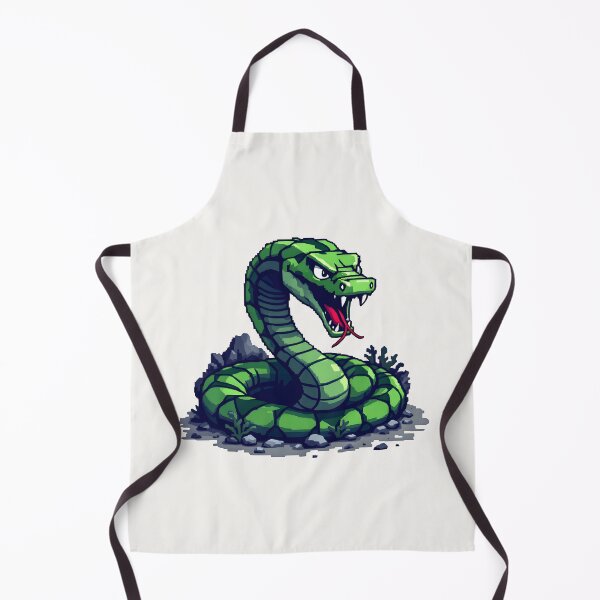 Item preview, Pixel Snake: Striking Stance designed and sold by Jollys-ArtShop.