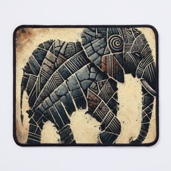 Item preview, The Elephant & Broken Pieces, Tribal Art Style designed and sold by Shs-Kenya.