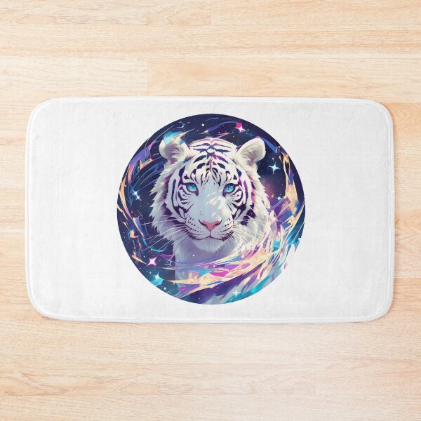 Item preview, Cute galaxy White Tiger designed and sold by SMARTKIT  DESIGNAGENCY.