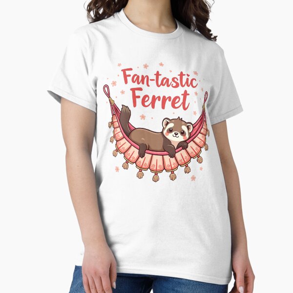 Artikel-Vorschau von Entzückendes Frettchen entspannt in einer Hängematte, designt und verkauft von Bulwshop.