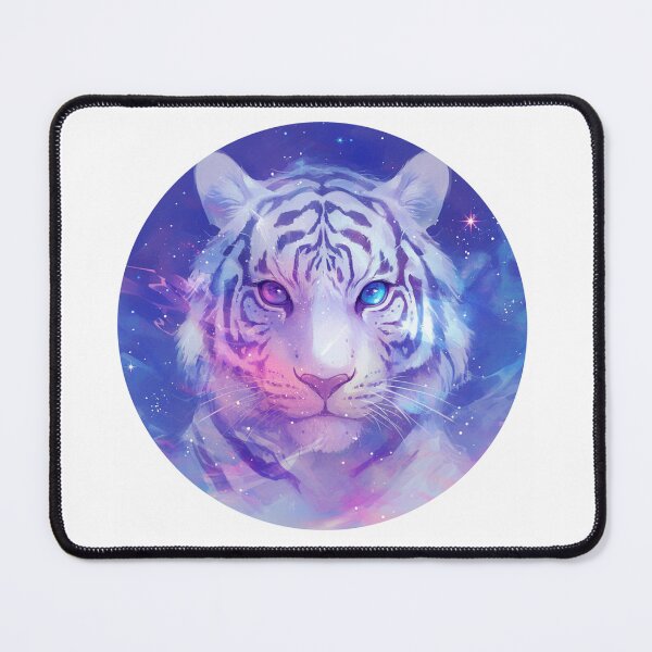 Item preview, Cute galaxy White Tiger designed and sold by SMARTKIT DESIGNAGENCY.