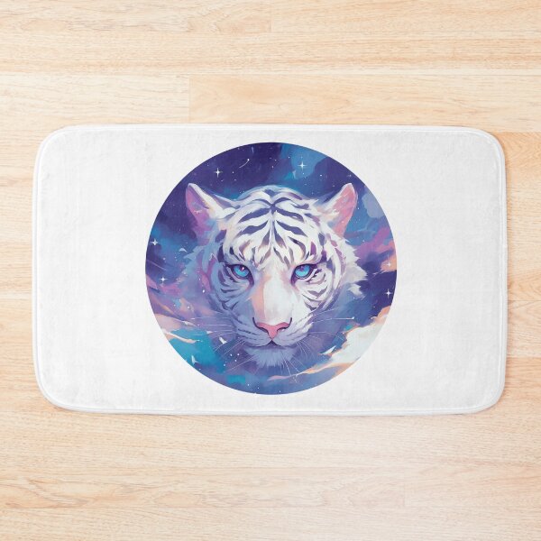 Item preview, Cute galaxy White Tiger designed and sold by SMARTKIT  DESIGNAGENCY.
