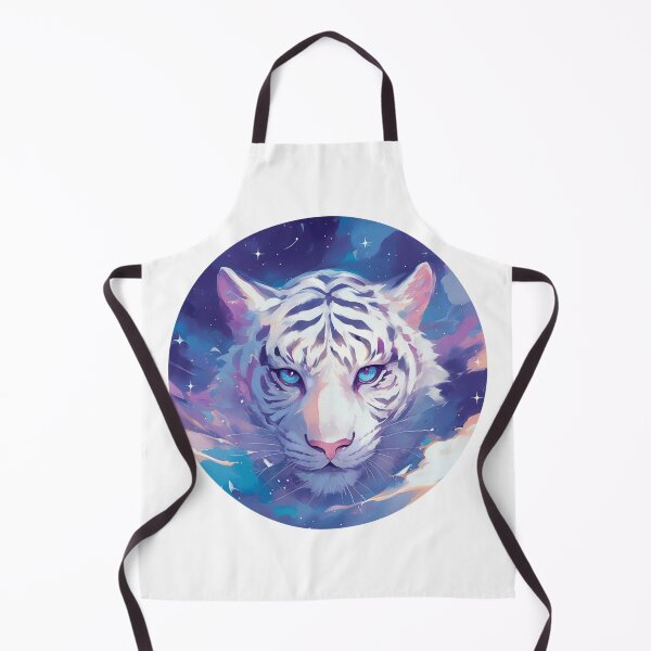 Item preview, Cute galaxy White Tiger designed and sold by SMARTKIT DESIGNAGENCY.