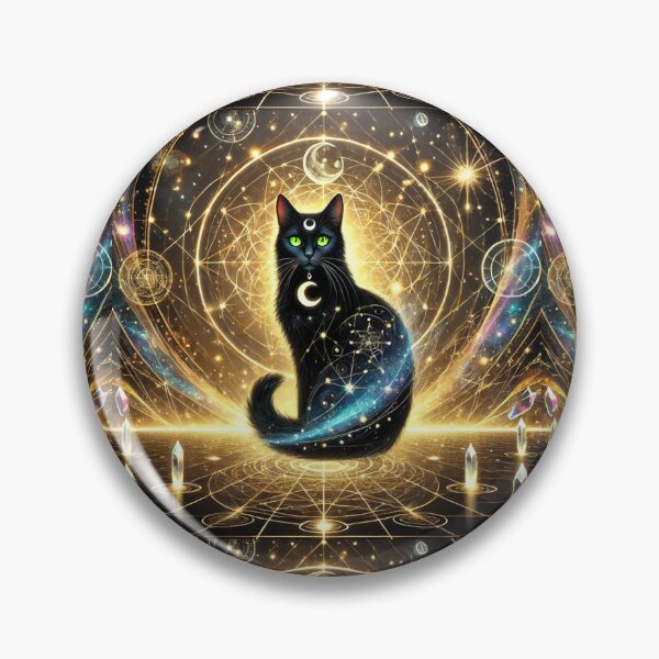 Item preview, Nyx the Holy Black Cat: Visual Manifestation from the Higher Realms designed and sold by Meta2Physical.