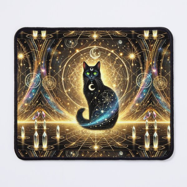 Item preview, Nyx the Holy Black Cat: Visual Manifestation from the Higher Realms designed and sold by Meta2Physical.