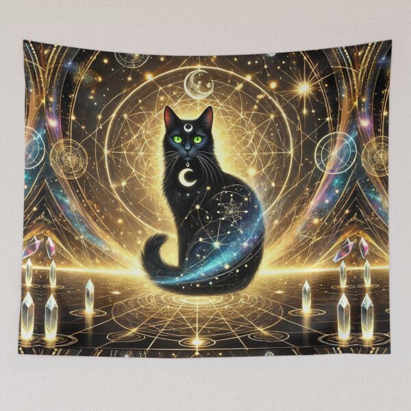 Item preview, Nyx the Holy Black Cat: Visual Manifestation from the Higher Realms designed and sold by Meta2Physical.